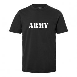 Army t-shirt Svart