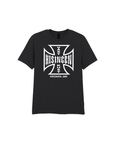 Svart Hisingen t-shirt lokalpatriot