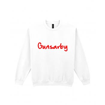 Handwritten sweatshirt i Gunsarby
