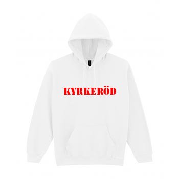 Army hoodie i Kyrkeröd