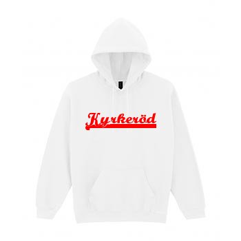 Baseball hoodie i Kyrkeröd
