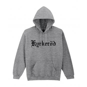 Compton hoodie i Kyrkeröd