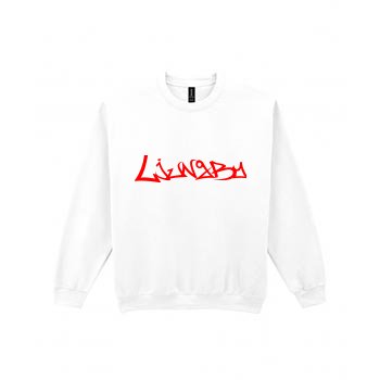 Graffiti sweatshirt i Ljungby