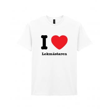 I love min ort t-shirt i Lokmästaren