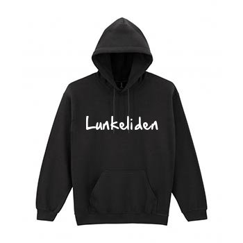 Handwritten hoodie i Lunkeliden