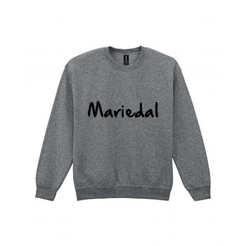 Handwritten sweatshirt i Mariedal