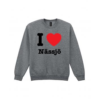 I love min ort sweatshirt i Nässjö