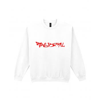 Graffiti sweatshirt i Rasbokil