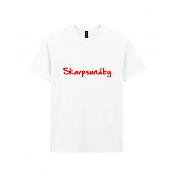 Handwritten t-shirt i Skarpsundby