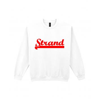 Baseball sweatshirt i Strand